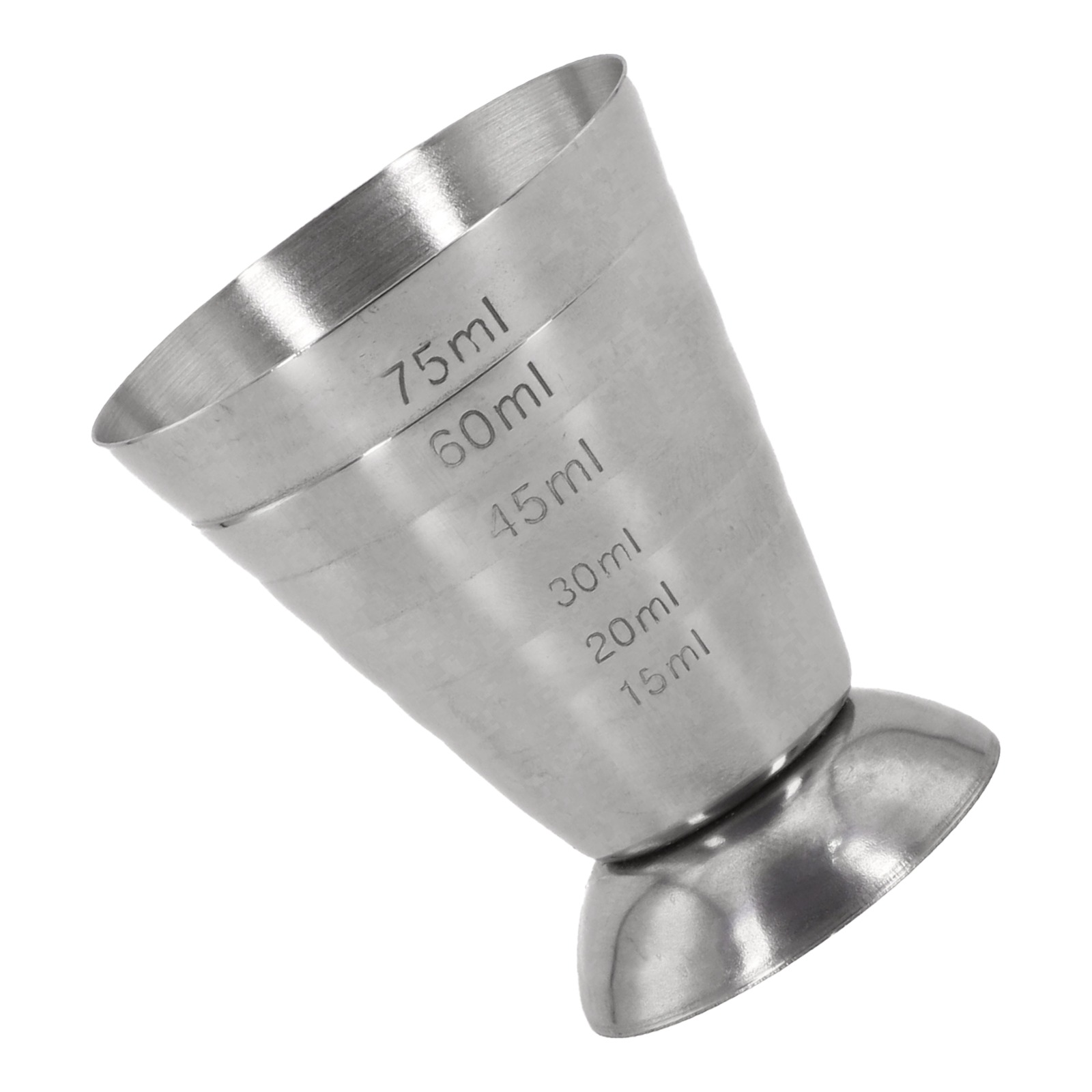 Spirit Measure Jigger - 75ml Edelstahl-Messbecher Jigger für Spirituosen-Cocktails mit