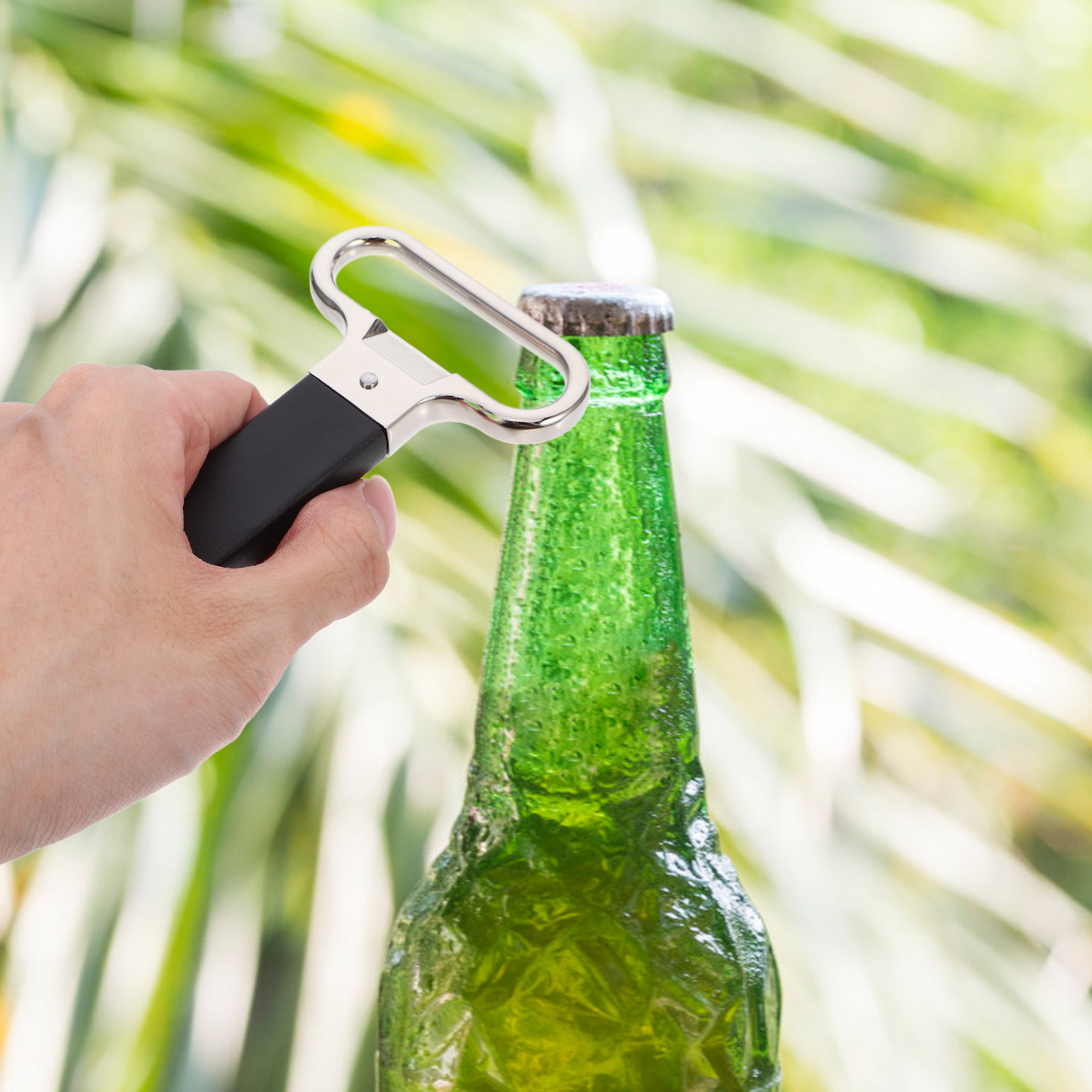 Wine In Beer Bottle - Zinklegierung Mehrzweck-Flaschenöffner Öffnet Wein-, Bier- und