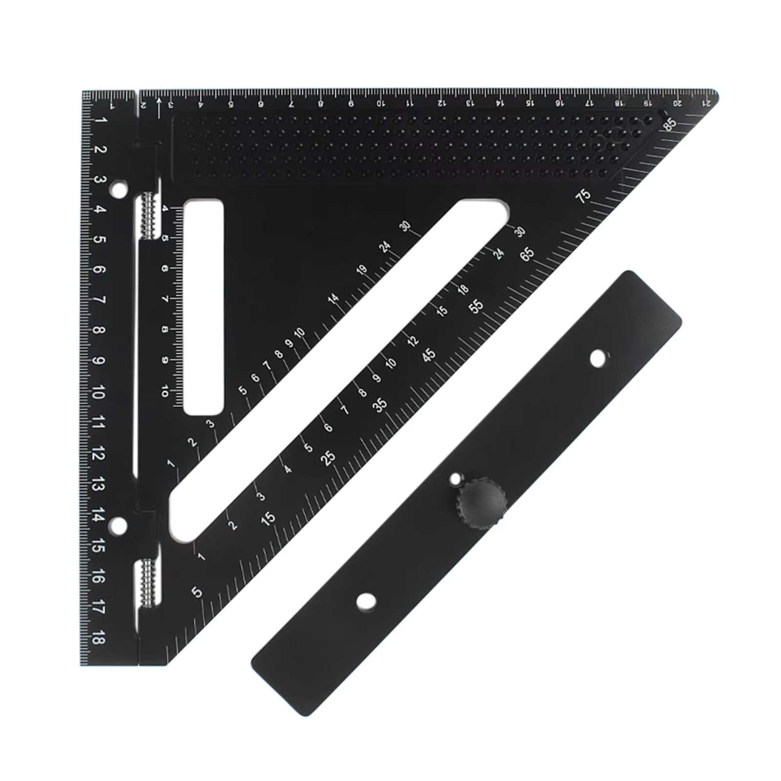 Spirit Measure Jigger - 21 cm Zimmermannsquadrat mit Stichblock –
