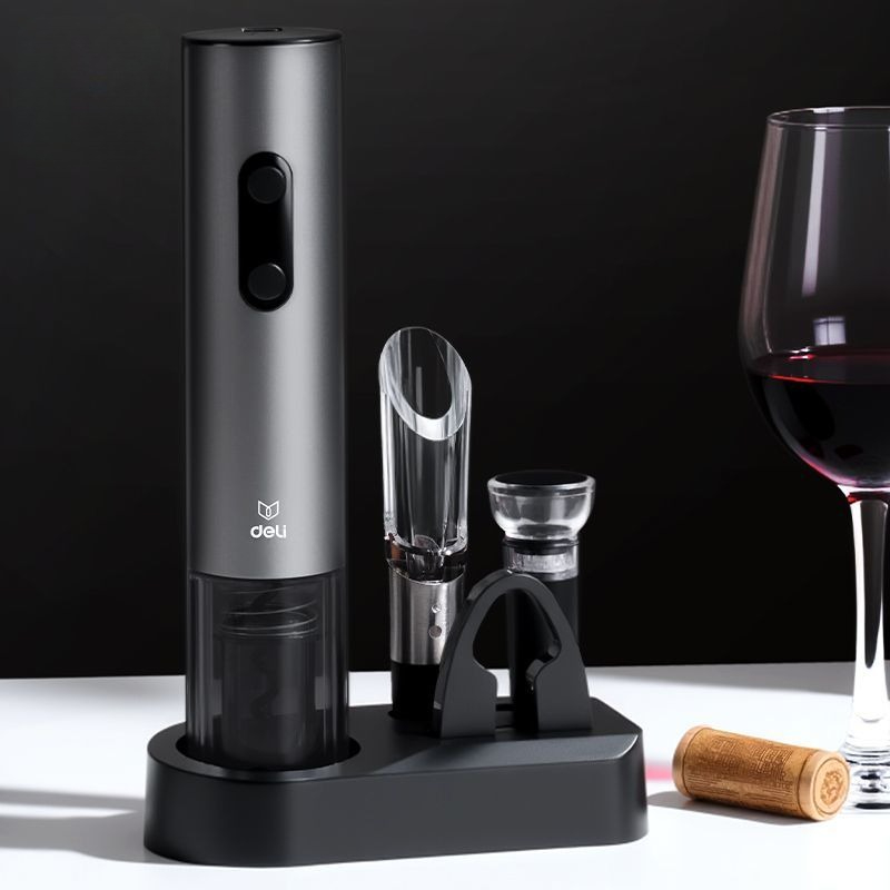 Wine Beer Deli - Deli Elektrischer Weinöffner für den Hausgebrauch,