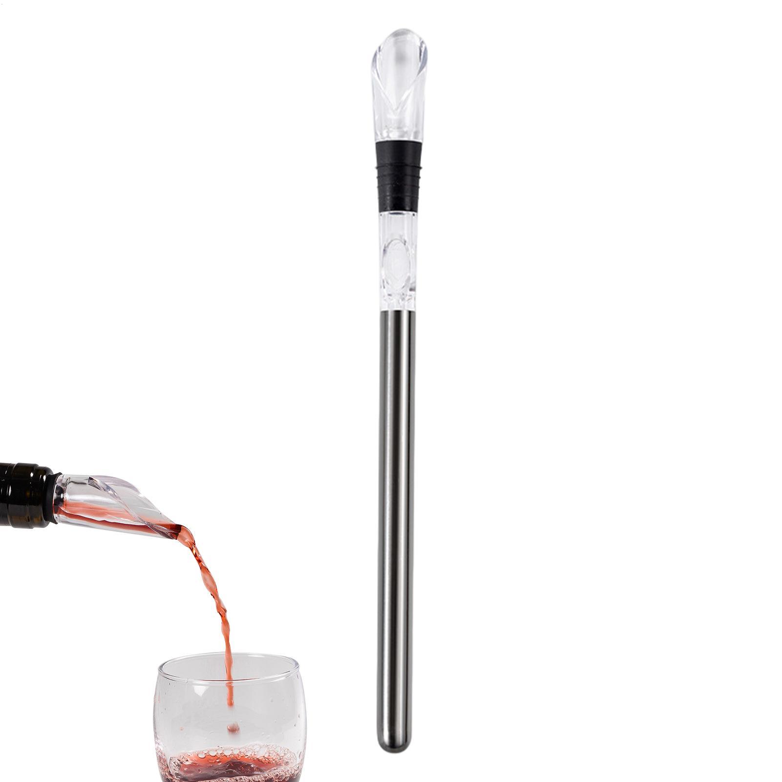 Wine Beer Cooler - Praktischer Weinkühlstab aus Edelstahl 304, Bar-Ausgießer,
