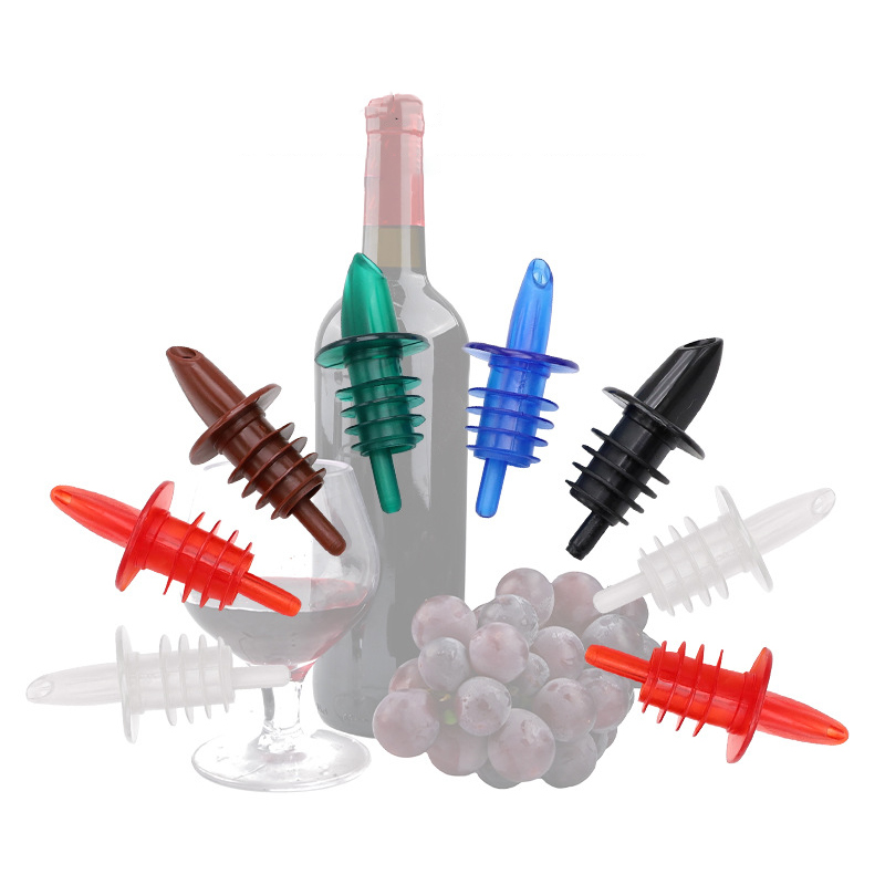Wine Beer Liquor - 10PCS Free-Flow Likör Flasche Ausgießer Kunststoff