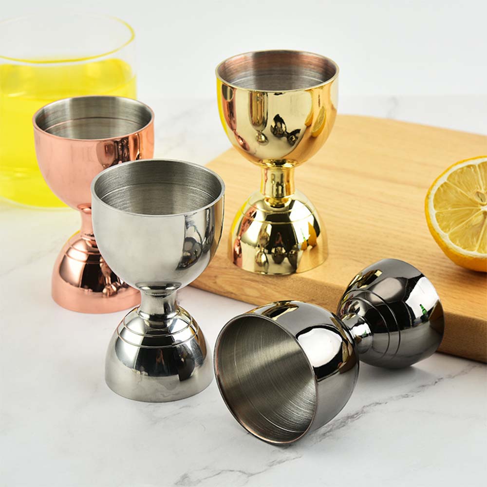 Spirit Measure Jigger - Edelstahl Cocktail Shaker Geist Getränke Mess