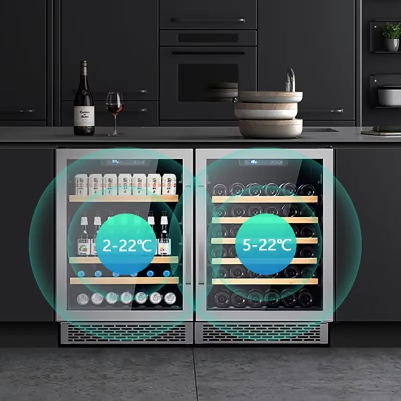 48-Flaschen-Weinkühlschrank mi – Wine Beer Dual Zone Bewertung und Preis