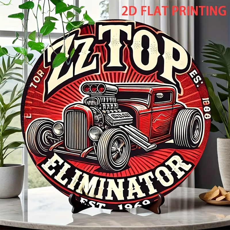 2D Flat, 1 Stück ZZ Top Elimin – Wine Tag Label Bewertung und Preis