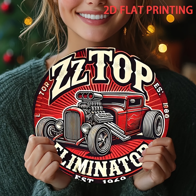 2D Flat, 1 Stück ZZ Top Elimin – Wine Tag Label Bewertung und Preis