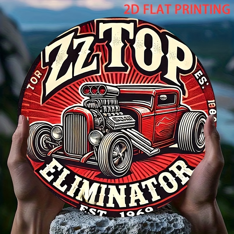 2D Flat, 1 Stück ZZ Top Elimin – Wine Tag Label Bewertung und Preis