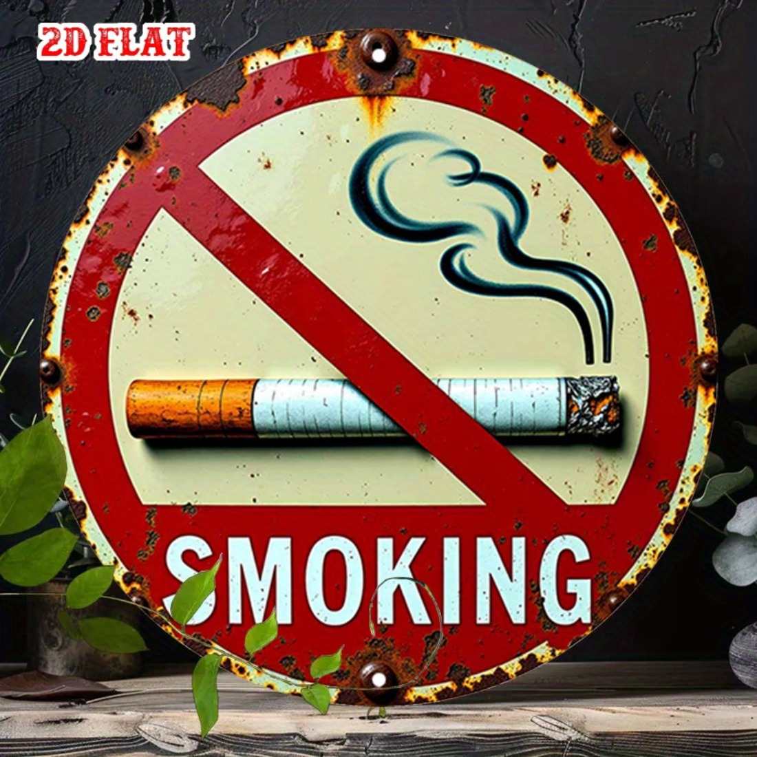 Vintage „No Smoking“ Metallble – Wine Tag Label Bewertung und Preis