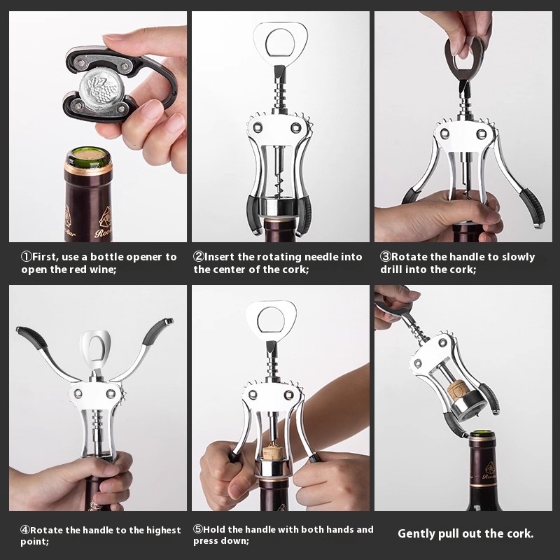 Gianxi Rotwein-Flaschenöffner  – Wine In Beer Bottle Bewertung und Preis