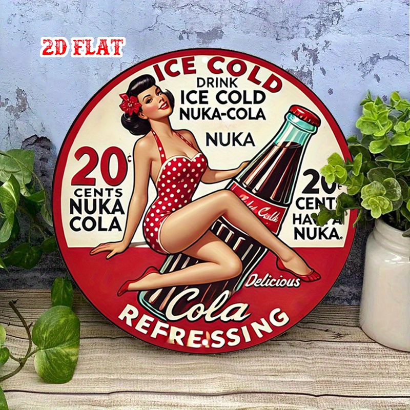 2D flach, 1 Stück Retro Pin-Up – Wine Tag Label Bewertung und Preis