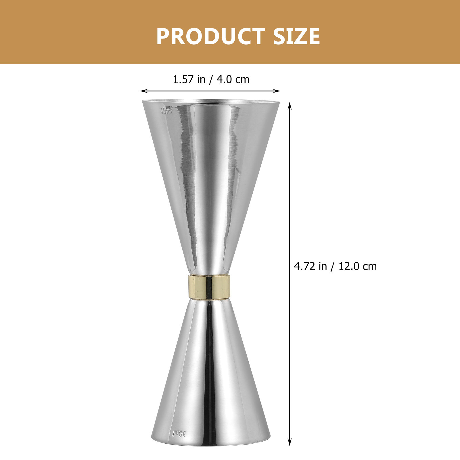 Hochwertiger Doppel-Cocktail-M – Spirit Measure Jigger Bewertung und Preis