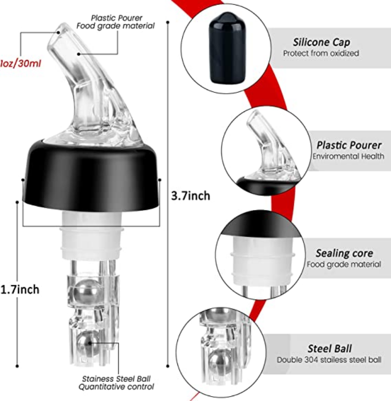 30 ml automatischer Messflasch – Spirit Measure Jigger Bewertung und Preis