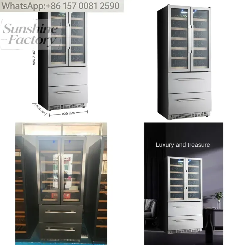 NE-362 Kommerzieller Einbau-We – Wine Beer Dual Zone Bewertung und Preis