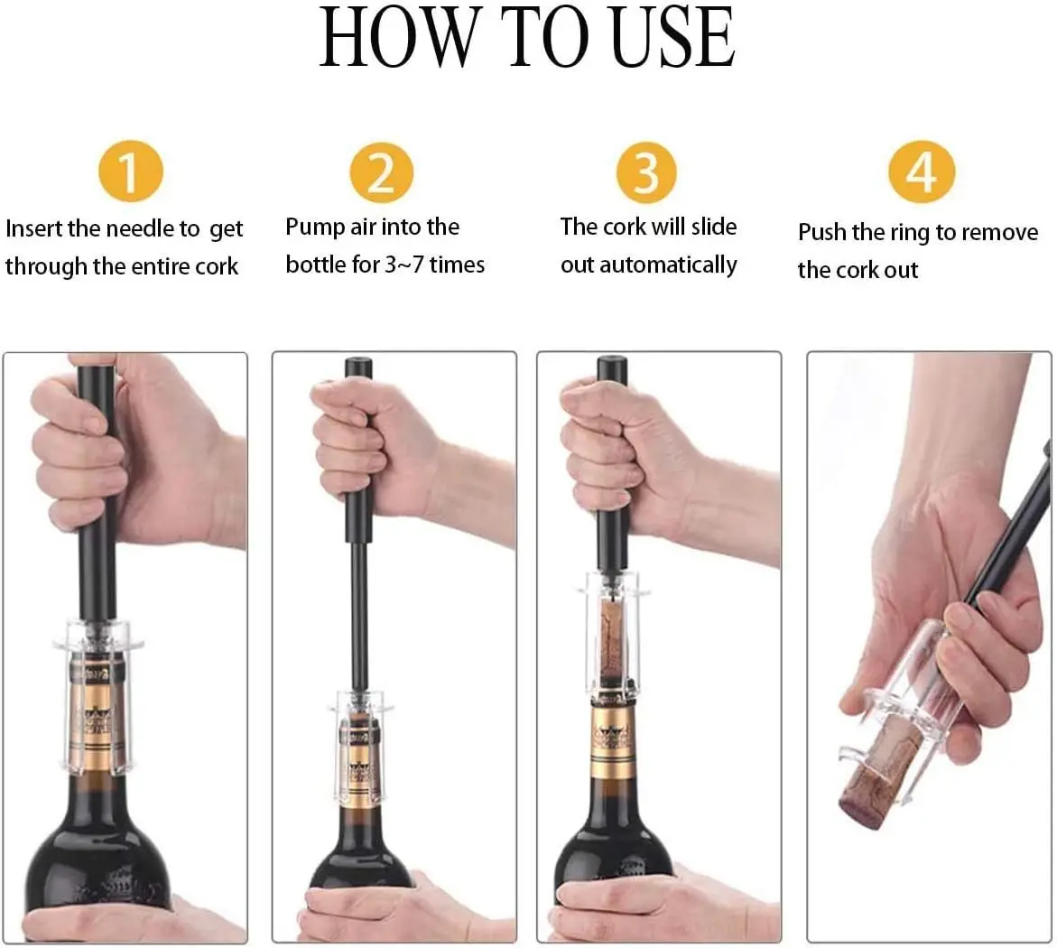 Luftpumpe Wein Flaschenöffner  – Wine In Beer Bottle Bewertung und Preis